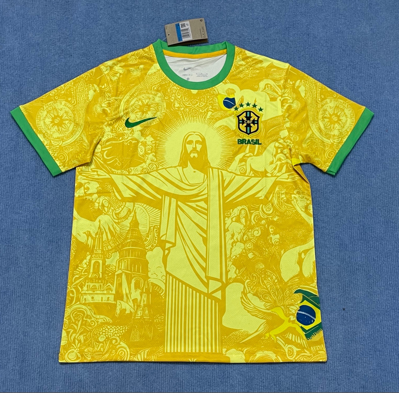Brasilien ´christ the redeemer´ yellow special