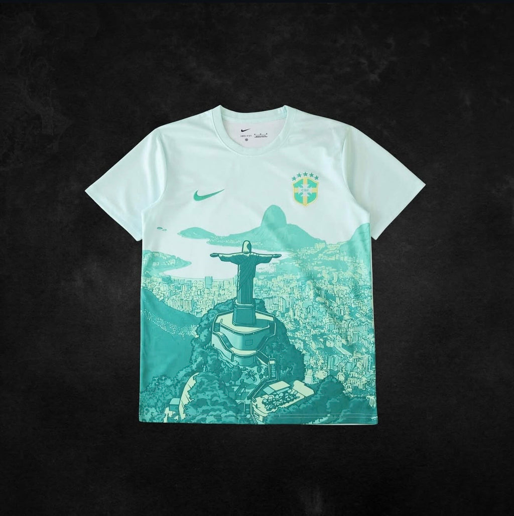 Brasilien ´christ the redeemer´ green special